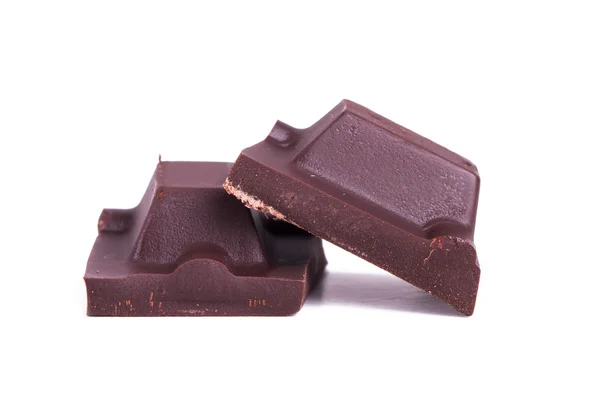 Potongan coklat — Stok Foto