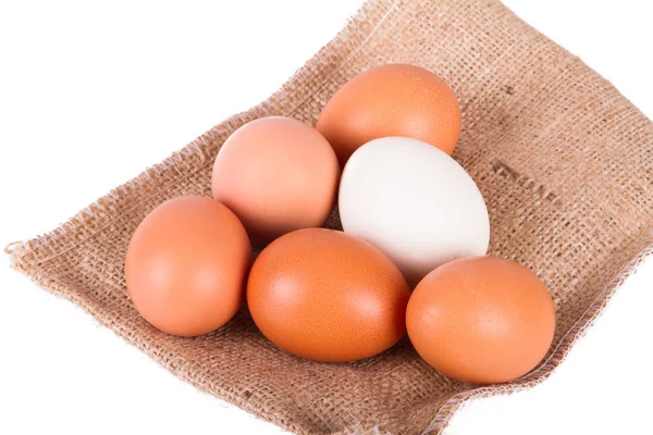 Healthy Natural Organic Eggs — Stock Photo, Image