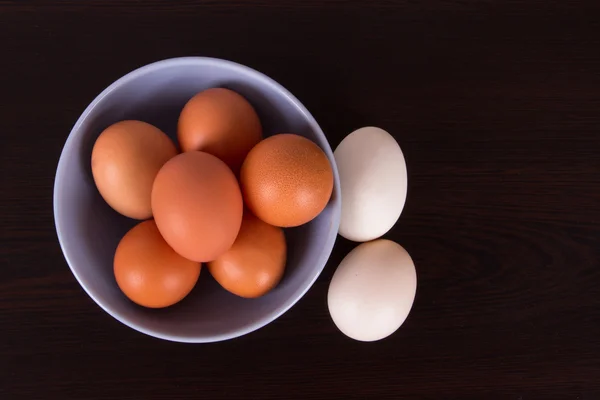 Organic Eggs — Stock Photo, Image