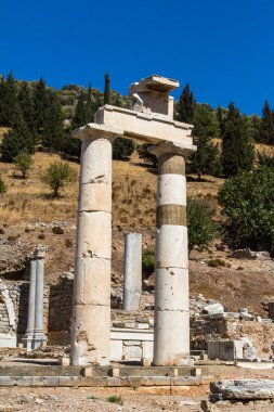 Efes antik kalıntılar
