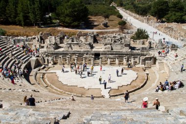 Ancient Theatre of Ephesus clipart