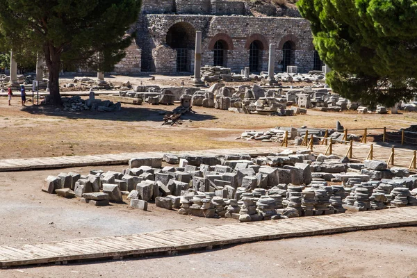 Antiguas ruinas de Éfeso — Foto de Stock