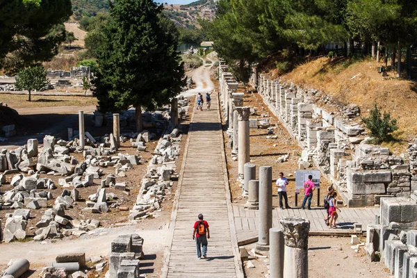 Ősi romjai ephesus — Stock Fotó