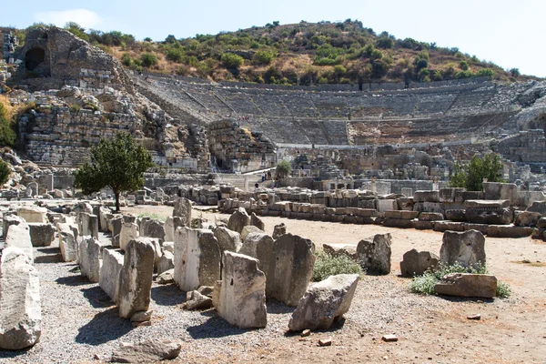 Ruínas antigas de Éfeso — Fotografia de Stock