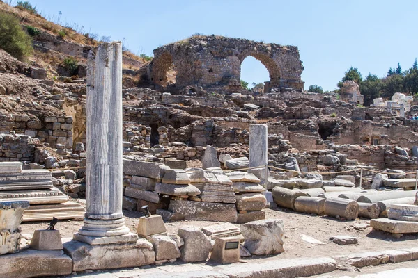 Antike Ruinen von Ephesus — Stockfoto