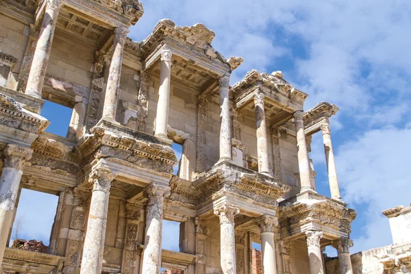 Celsus-Bibliothek in Ephesus — Stockfoto