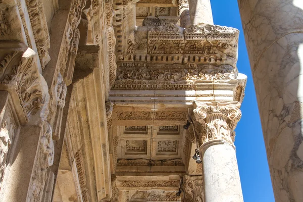 Celsus könyvtár Ephesusban — Stock Fotó