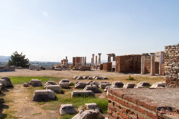 Ruins of St Johns Basilica — Stock Photo, Image