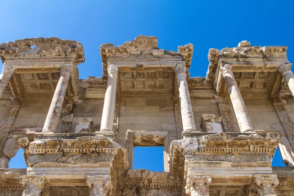 Biblioteca Celsus en Éfeso Imágenes de stock libres de derechos