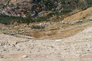 Pergamon amfitiyatro kalıntıları