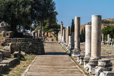 Pergamon Asclepeion antik kent kalıntıları