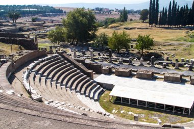Pergamon Asclepeion tiyatro kalıntıları