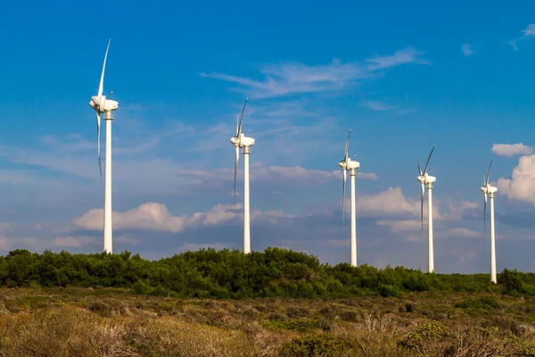 Turbinas eólicas para energías renovables —  Fotos de Stock