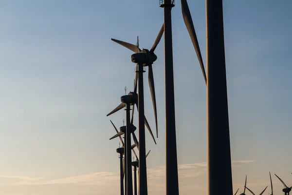 Windmolens voor hernieuwbare elektrische — Stockfoto