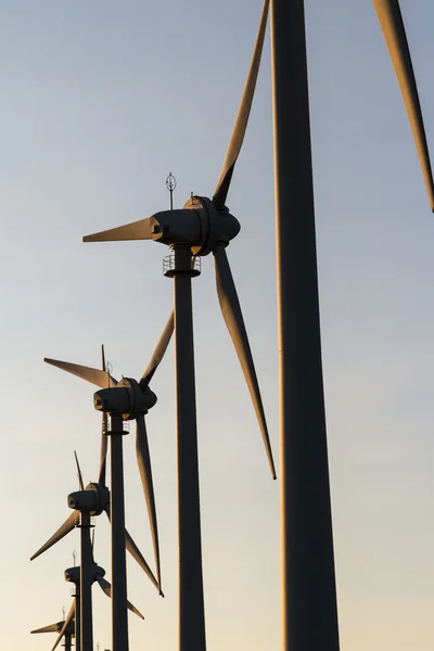 Windmolens voor hernieuwbare elektrische — Stockfoto