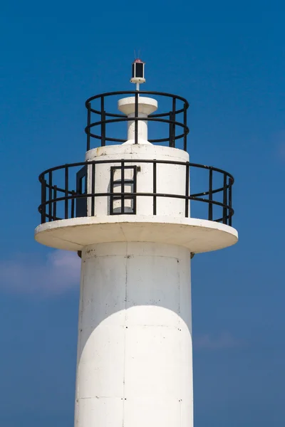 Farol branco — Fotografia de Stock