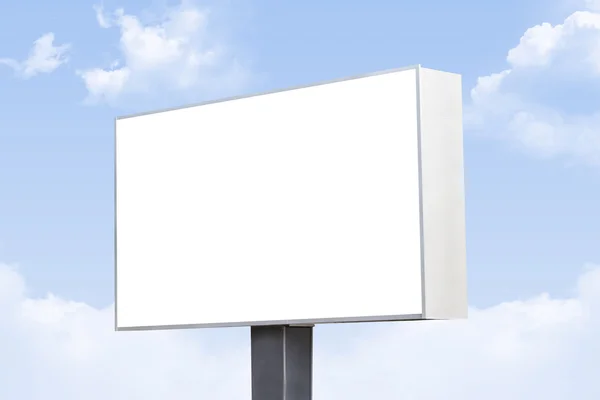 Blank Advertising Billboard — Stock Photo, Image