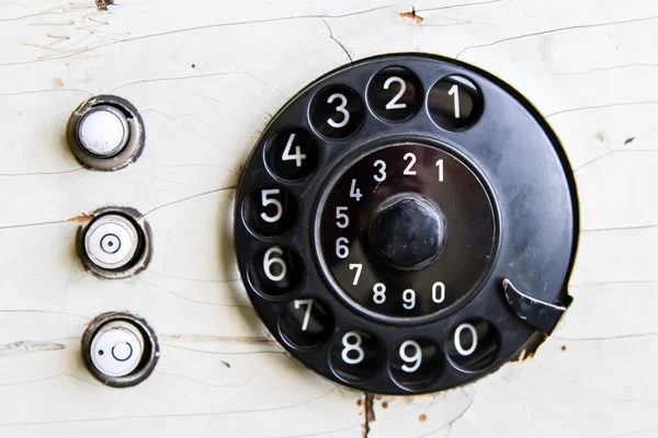 Vintage Dial telefoonnummers — Stockfoto