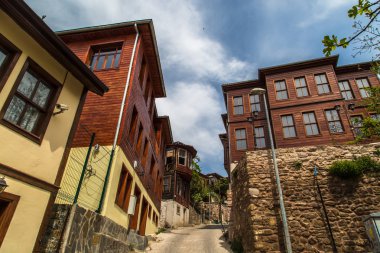 Ahşap binalar tarihi Kapanca sokak