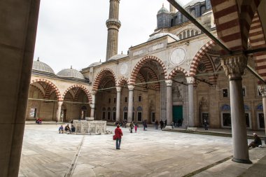 Edirne Selimiye Camii avlu