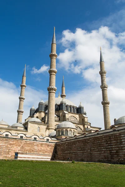 Vista exterior da Mesquita Edirne Selimiye — Fotografia de Stock