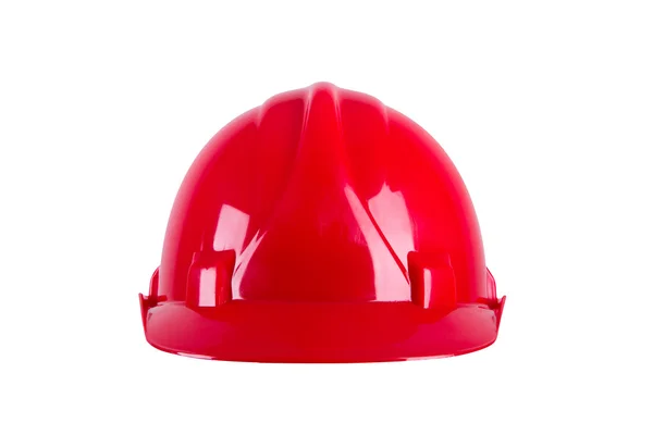 Casco de seguridad rojo — Foto de Stock