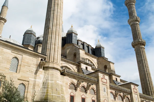 Outside view of Edirne  Selimiye Mosque Royalty Free Stock Photos