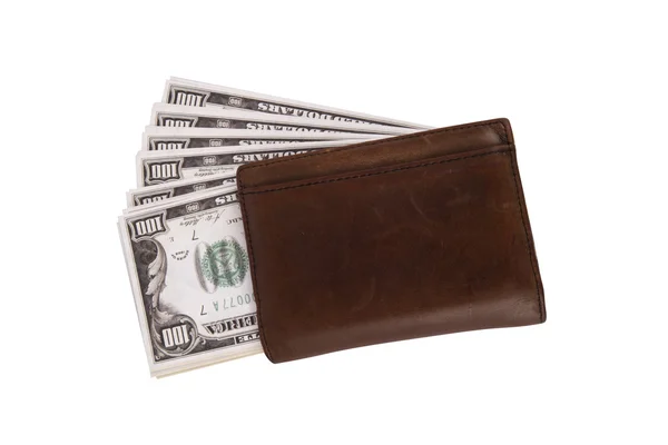 財布の紙幣 — ストック写真