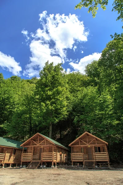 Bungalows de madera — Foto de Stock