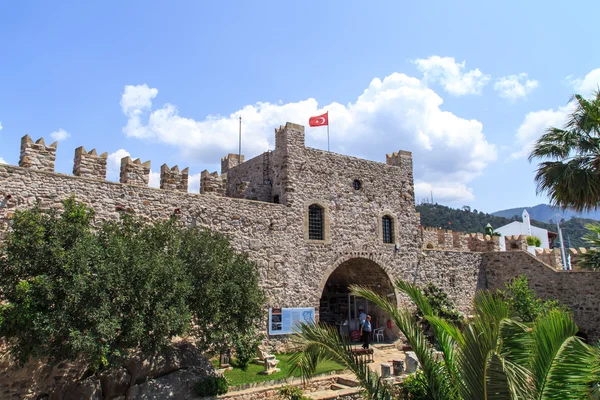 Wall of Marmaris Tower — Zdjęcie stockowe