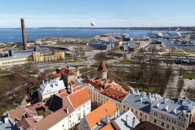 Tallinn deniz manzarası