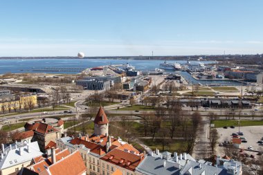 Tallinn deniz manzarası