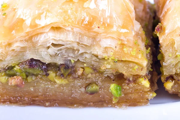 Baklava con pistacho — Foto de Stock