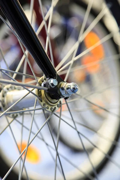 レトロな自転車の詳細 — ストック写真