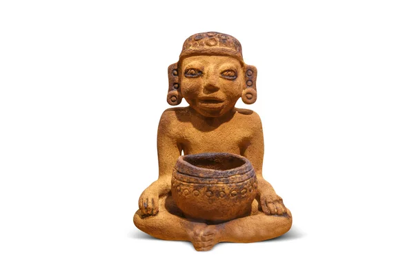 Esculturas Aztecas y Mayas en el Museo Clocolate —  Fotos de Stock