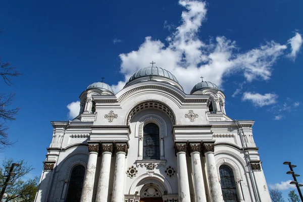St Micheal церква Архангела, Каунас — стокове фото