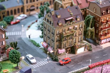 Vilnius demiryolu Müzesi Miniaure modelleri