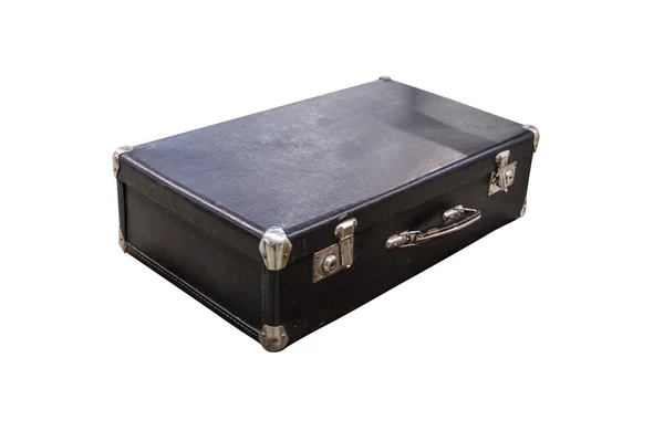 Nostalcigal zwarte koffer — Stockfoto