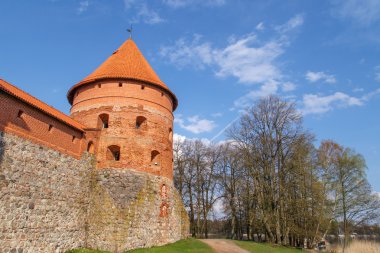 Trakai kale Manzaralı