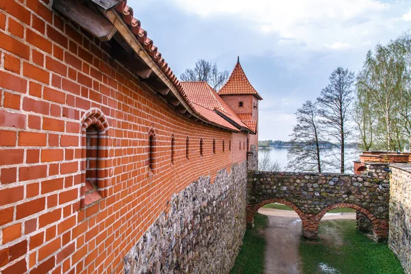 Замок Trakai — стокове фото