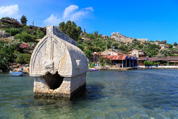 Kekova lycian região antiga — Fotografia de Stock