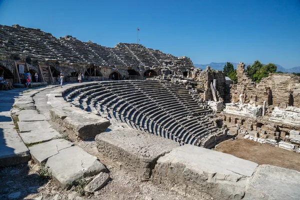 Seitliches Amphitheater — Stockfoto