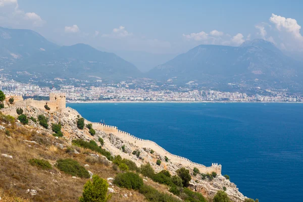 Historische alanya-Burg — Stockfoto