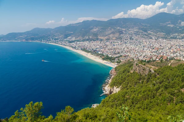 Historische Alanya weergave — Stockfoto