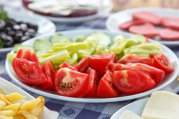 トルコの朝食用食品 — ストック写真