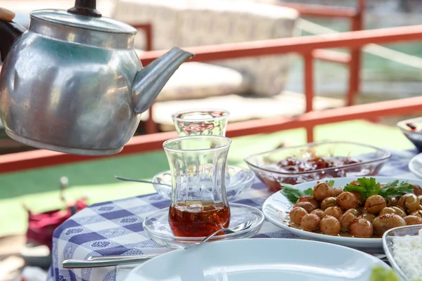 Турецкий завтрак — стоковое фото