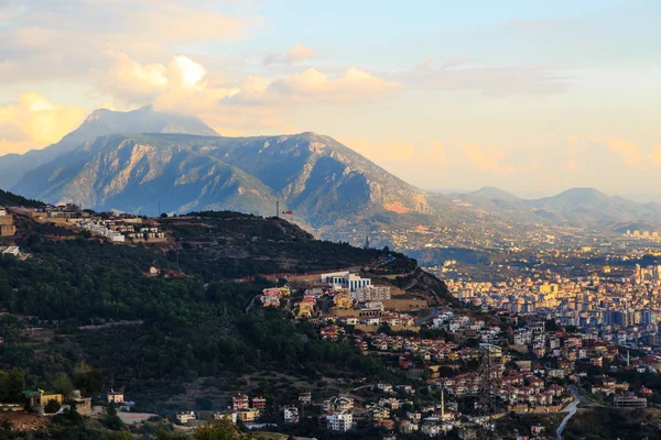 Paisaje urbano en Alanya — Foto de Stock