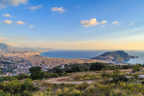 Gün Görünümü Alanya Kalesi — Stok fotoğraf