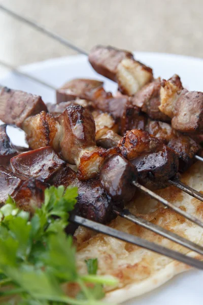 Hígado Sish Kebab — Foto de Stock