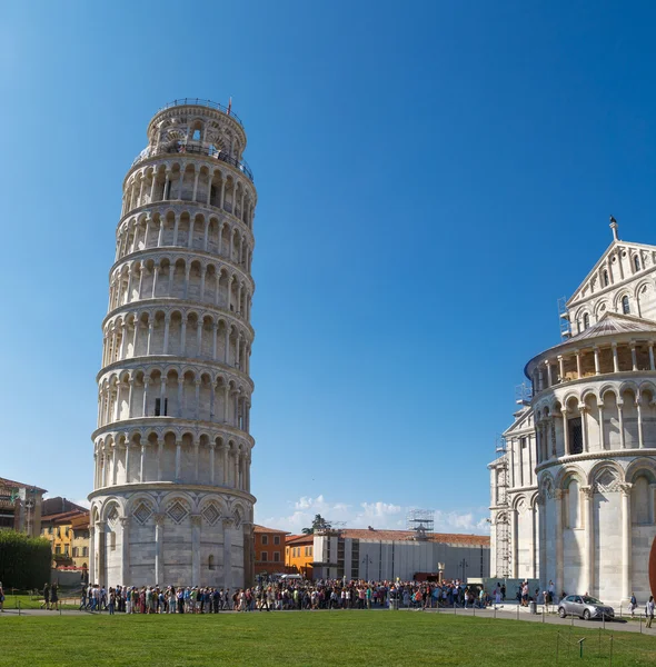 Pisa Kulesi görünümü — Stok fotoğraf